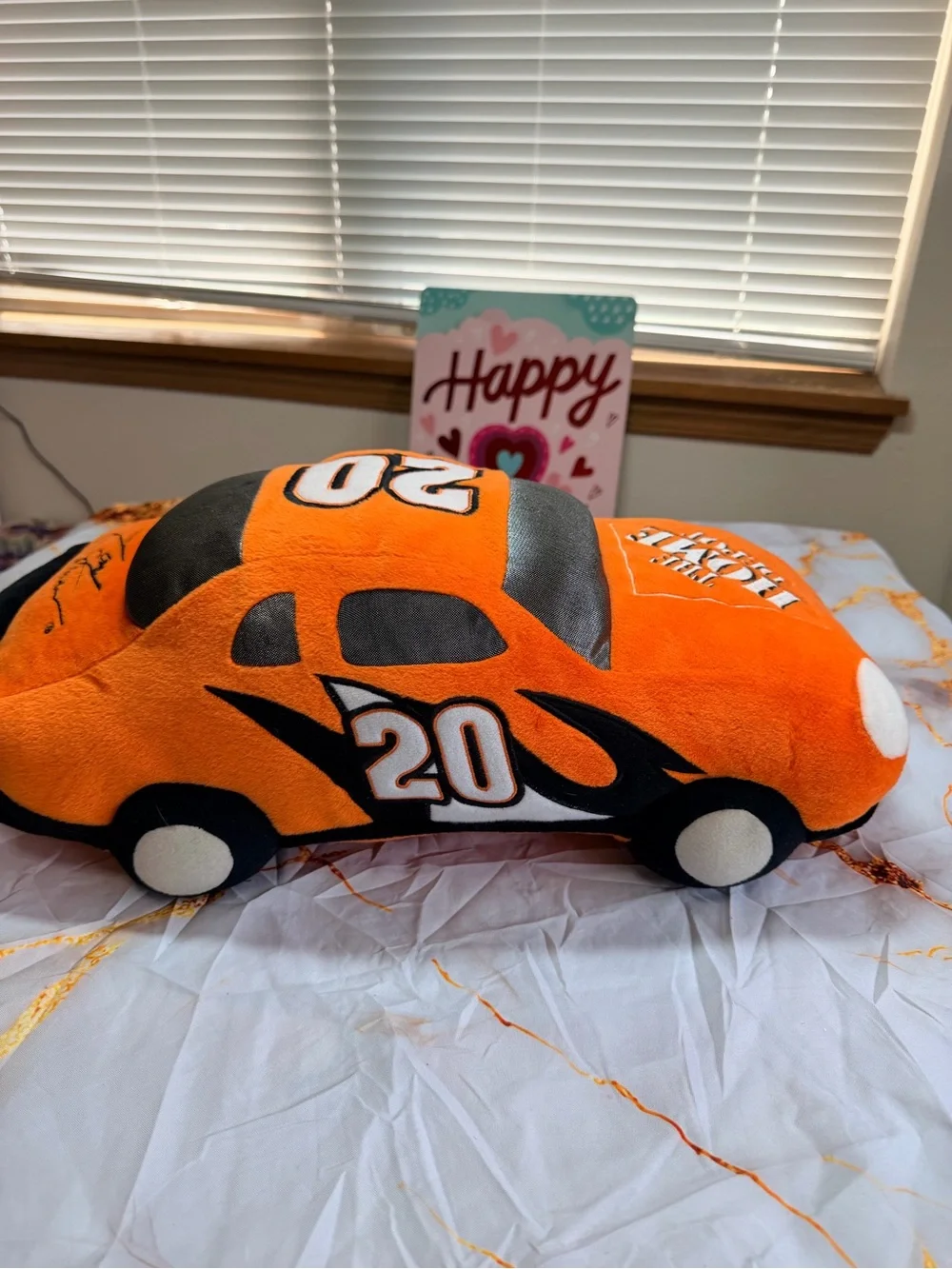 NASCAR Tony Stewart Home Depot pillow